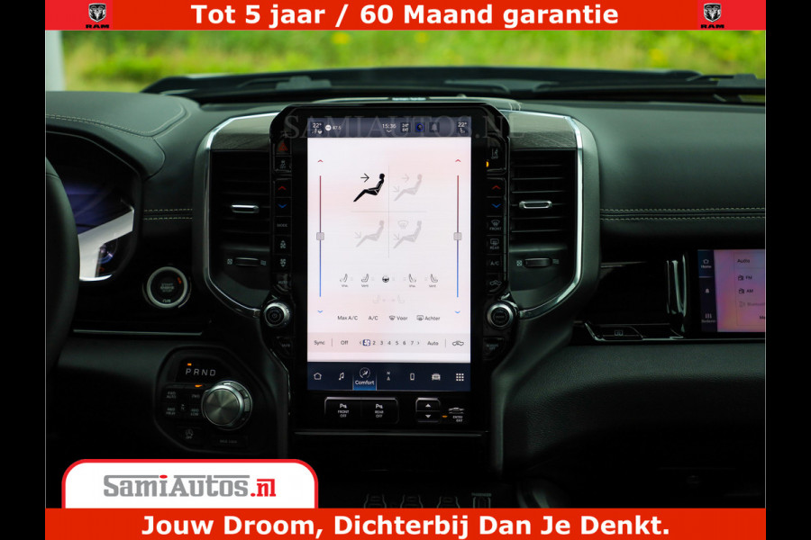 Dodge Ram 1500 Night Premium | De Meest Luxe en Volle Pick-Up in zijn Klasse | Comfortabele Dubbele Cabine met Royale 5 Zitplaatsen | BPM vrij | Nu Leverbaar uit Voorraad | Voorraad Nr 2284 - 3855