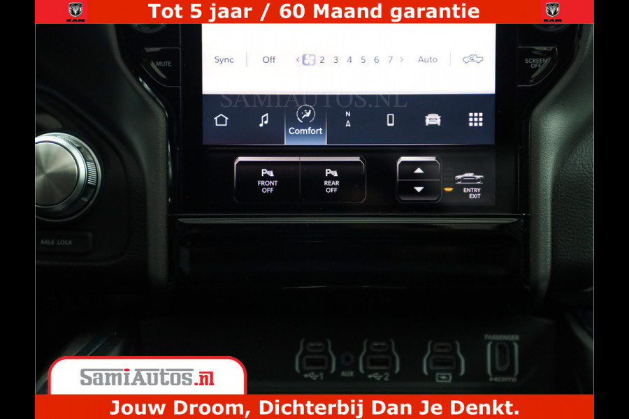 Dodge Ram 1500 Night Premium | De Meest Luxe en Volle Pick-Up in zijn Klasse | Comfortabele Dubbele Cabine met Royale 5 Zitplaatsen | BPM vrij | Nu Leverbaar uit Voorraad | Voorraad Nr 2284 - 3855