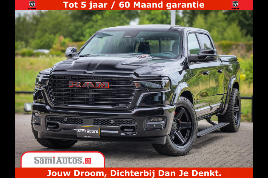 Dodge Ram 1500 Night Premium | De Meest Luxe en Volle Pick-Up in zijn Klasse | Comfortabele Dubbele Cabine met Royale 5 Zitplaatsen | BPM vrij | Nu Leverbaar uit Voorraad | Voorraad Nr 2284 - 3855