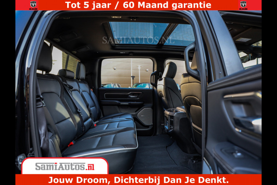 Dodge Ram 1500 Night Premium | De Meest Luxe en Volle Pick-Up in zijn Klasse | Comfortabele Dubbele Cabine met Royale 5 Zitplaatsen | BPM vrij | Nu Leverbaar uit Voorraad | Voorraad Nr 2284 - 3855