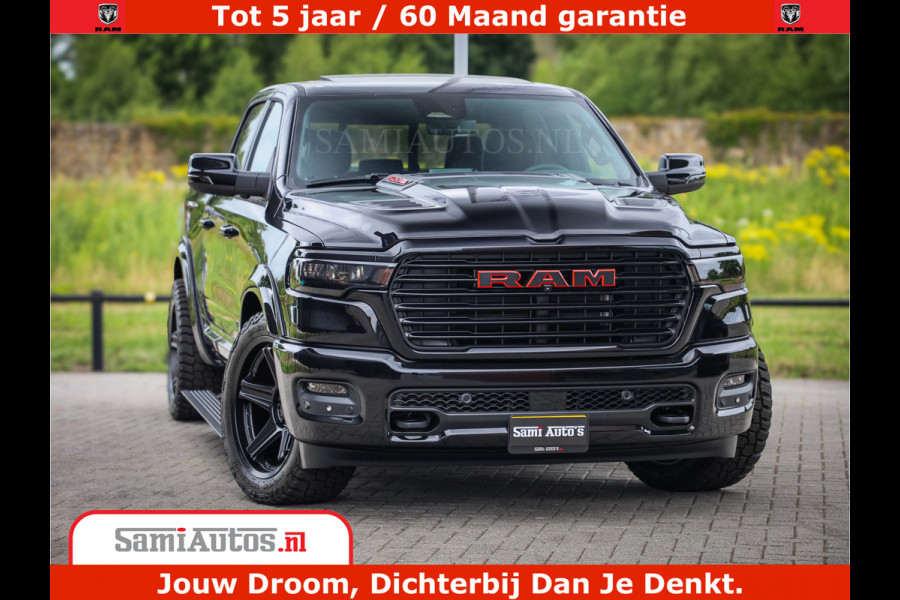 Dodge Ram 1500 Night Premium | De Meest Luxe en Volle Pick-Up in zijn Klasse | Comfortabele Dubbele Cabine met Royale 5 Zitplaatsen | BPM vrij | Nu Leverbaar uit Voorraad | Voorraad Nr 2284 - 3855