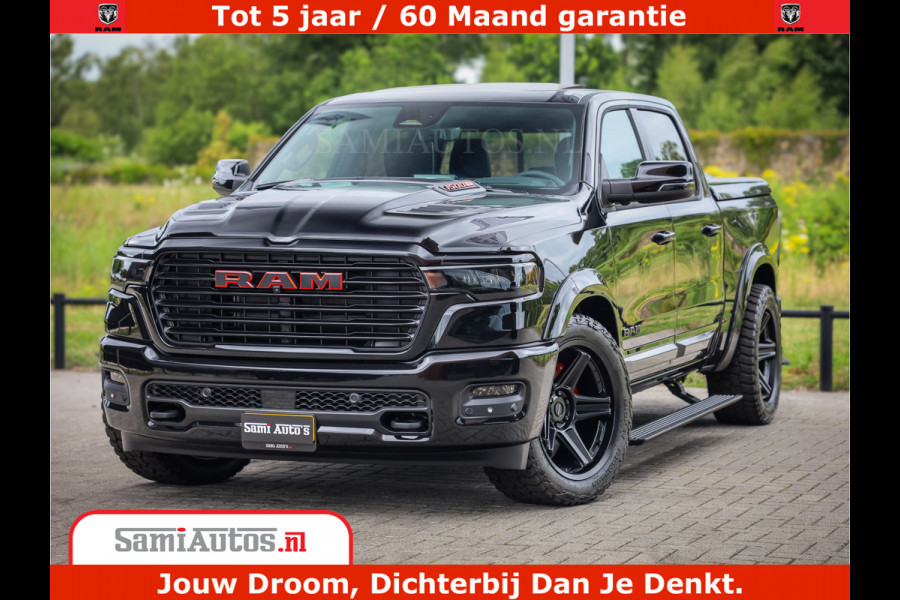 Dodge Ram 1500 Night Premium | De Meest Luxe en Volle Pick-Up in zijn Klasse | Comfortabele Dubbele Cabine met Royale 5 Zitplaatsen | BPM vrij | Nu Leverbaar uit Voorraad | Voorraad Nr 2284 - 3855