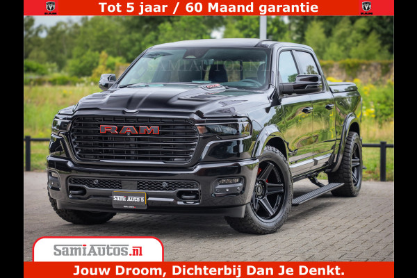 Dodge Ram 1500 Night Premium | De Meest Luxe en Volle Pick-Up in zijn Klasse | Comfortabele Dubbele Cabine met Royale 5 Zitplaatsen | BPM vrij | Nu Leverbaar uit Voorraad | Voorraad Nr 2284 - 3855