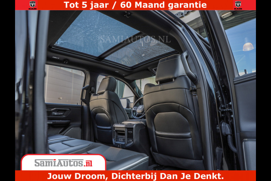 Dodge Ram 1500 Night Premium | De Meest Luxe en Volle Pick-Up in zijn Klasse | Comfortabele Dubbele Cabine met Royale 5 Zitplaatsen | BPM vrij | Nu Leverbaar uit Voorraad | Voorraad Nr 2284 - 3855