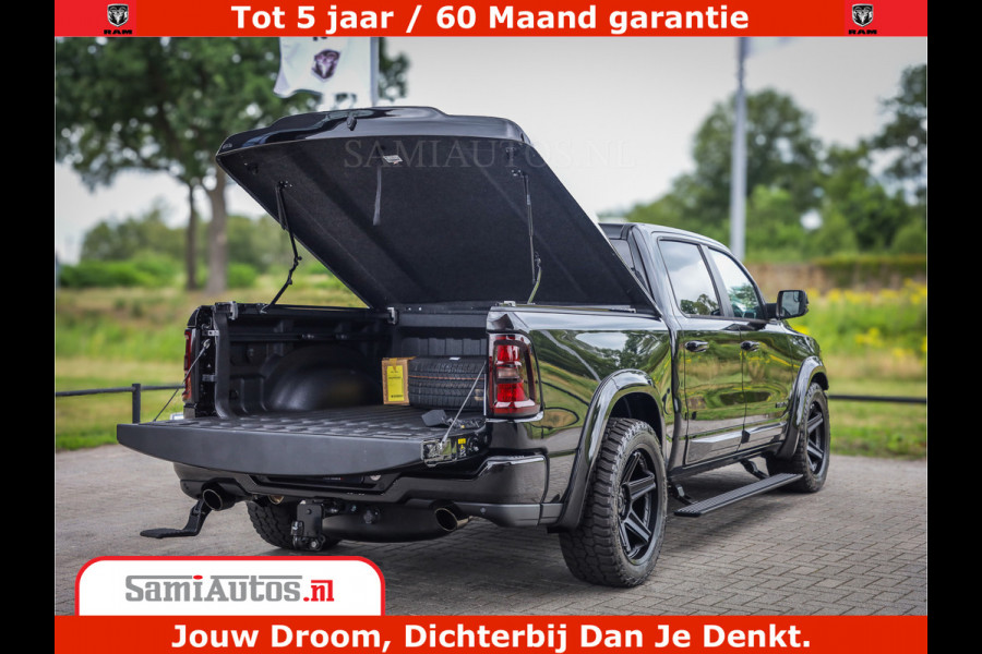 Dodge Ram 1500 Night Premium | De Meest Luxe en Volle Pick-Up in zijn Klasse | Comfortabele Dubbele Cabine met Royale 5 Zitplaatsen | BPM vrij | Nu Leverbaar uit Voorraad | Voorraad Nr 2284 - 3855