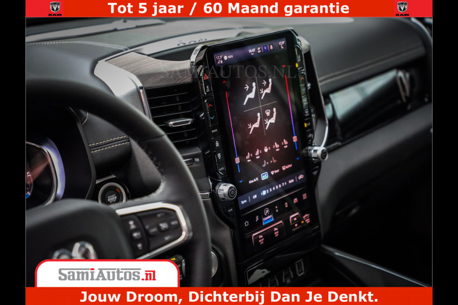 Dodge Ram 1500 Night Premium | De Meest Luxe en Volle Pick-Up in zijn Klasse | Comfortabele Dubbele Cabine met Royale 5 Zitplaatsen | BPM vrij | Nu Leverbaar uit Voorraad | Voorraad Nr 2284 - 3855