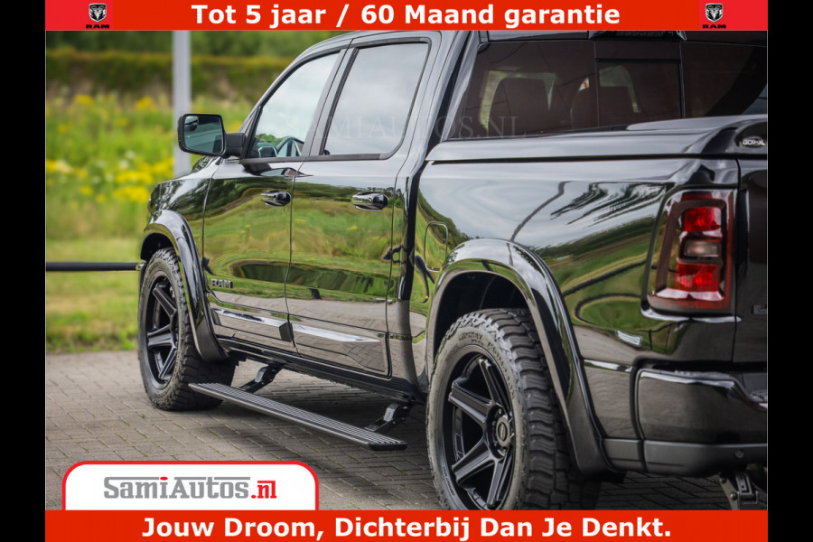 Dodge Ram 1500 Night Premium | De Meest Luxe en Volle Pick-Up in zijn Klasse | Comfortabele Dubbele Cabine met Royale 5 Zitplaatsen | BPM vrij | Nu Leverbaar uit Voorraad | Voorraad Nr 2284 - 3855