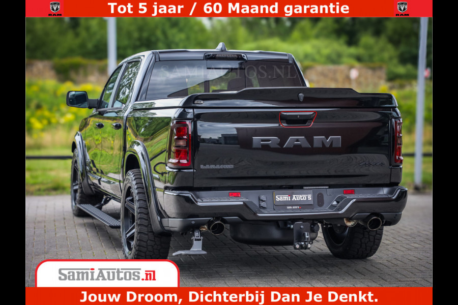 Dodge Ram 1500 Night Premium | De Meest Luxe en Volle Pick-Up in zijn Klasse | Comfortabele Dubbele Cabine met Royale 5 Zitplaatsen | BPM vrij | Nu Leverbaar uit Voorraad | Voorraad Nr 2284 - 3855