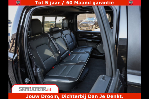 Dodge Ram 1500 Night Premium | De Meest Luxe en Volle Pick-Up in zijn Klasse | Comfortabele Dubbele Cabine met Royale 5 Zitplaatsen | BPM vrij | Nu Leverbaar uit Voorraad | Voorraad Nr 2284 - 3855