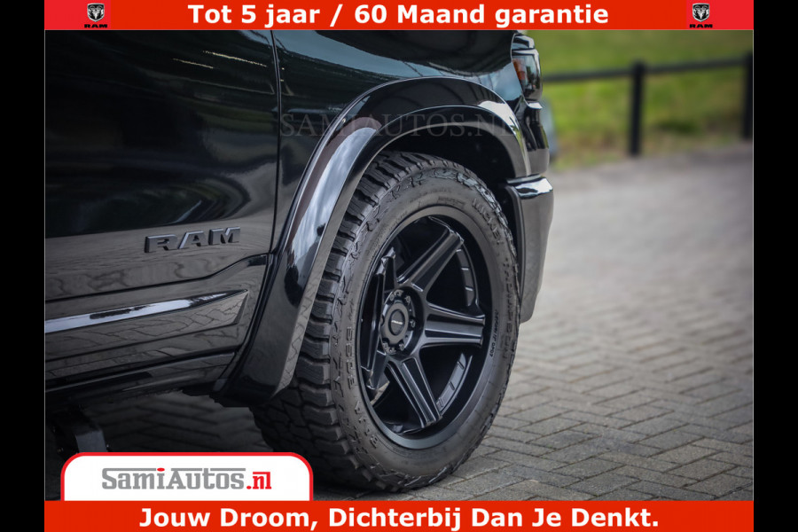 Dodge Ram 1500 Night Premium | De Meest Luxe en Volle Pick-Up in zijn Klasse | Comfortabele Dubbele Cabine met Royale 5 Zitplaatsen | BPM vrij | Nu Leverbaar uit Voorraad | Voorraad Nr 2284 - 3855