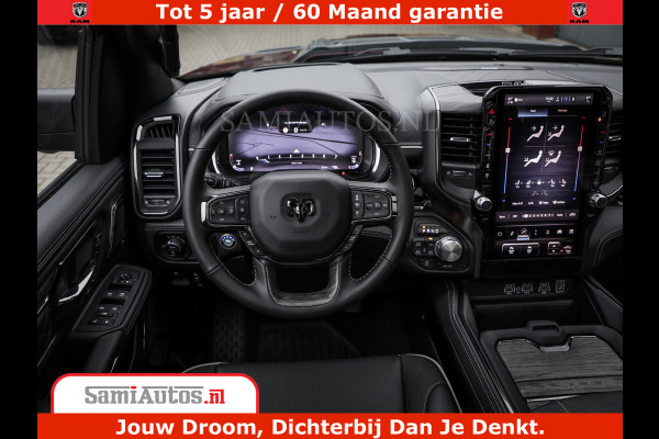Dodge Ram COBRA EDITION | 1500 Limited Night High Output 540HP 706Nm | Massage + Full Option | De Meest Luxe en Volle Pick-Up in zijn Klas Comfortabele Dubbele Cabine met Royale 5 Zitplaatsen | BPM vrij | Nu Leverbaar uit Voorraad | Voorraad Nr 2368 -  5452 | Cobra package is meerprijs |