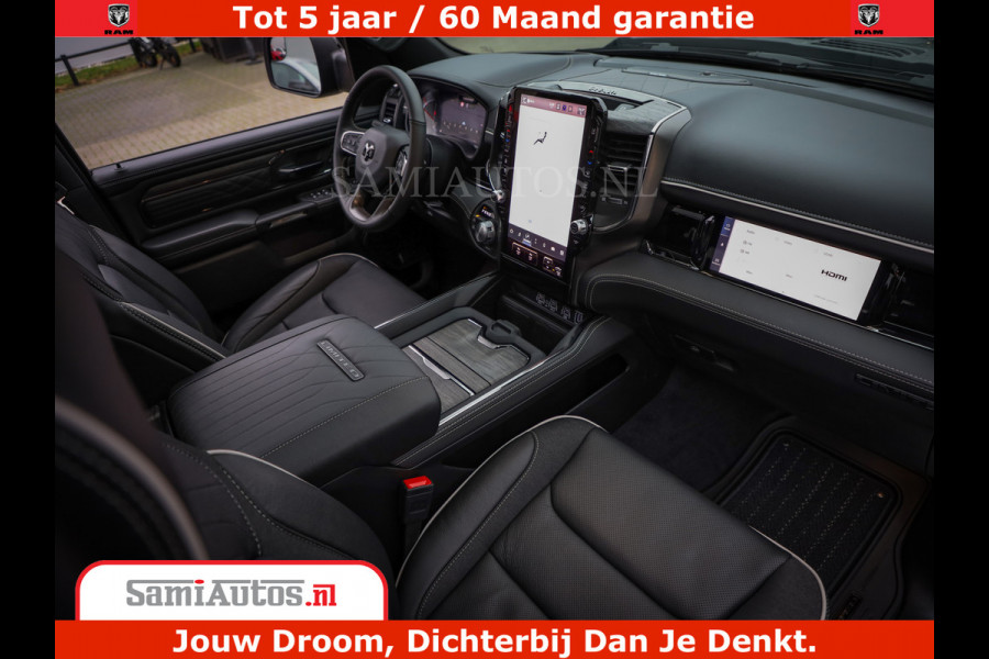 Dodge Ram COBRA EDITION | 1500 Limited Night High Output 540HP 706Nm | Massage + Full Option | De Meest Luxe en Volle Pick-Up in zijn Klas Comfortabele Dubbele Cabine met Royale 5 Zitplaatsen | BPM vrij | Nu Leverbaar uit Voorraad | Voorraad Nr 2368 -  5452 | Cobra package is meerprijs |