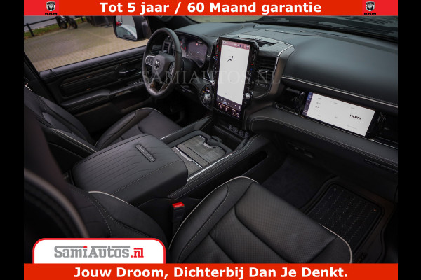 Dodge Ram COBRA EDITION | 1500 Limited Night High Output 540HP 706Nm | Massage + Full Option | De Meest Luxe en Volle Pick-Up in zijn Klas Comfortabele Dubbele Cabine met Royale 5 Zitplaatsen | BPM vrij | Nu Leverbaar uit Voorraad | Voorraad Nr 2368 -  5452 | Cobra package is meerprijs |