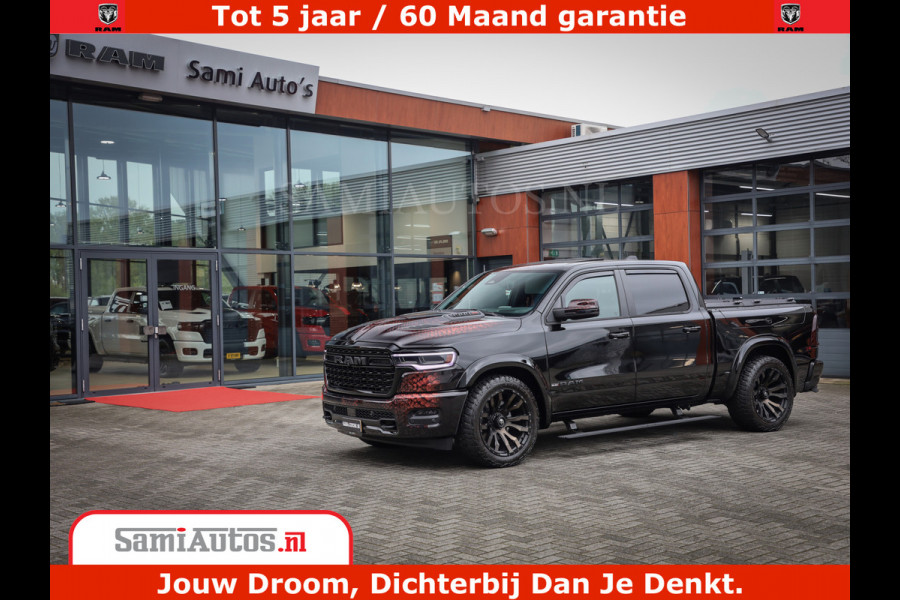 Dodge Ram COBRA EDITION | 1500 Limited Night High Output 540HP 706Nm | Massage + Full Option | De Meest Luxe en Volle Pick-Up in zijn Klas Comfortabele Dubbele Cabine met Royale 5 Zitplaatsen | BPM vrij | Nu Leverbaar uit Voorraad | Voorraad Nr 2368 -  5452 | Cobra package is meerprijs |