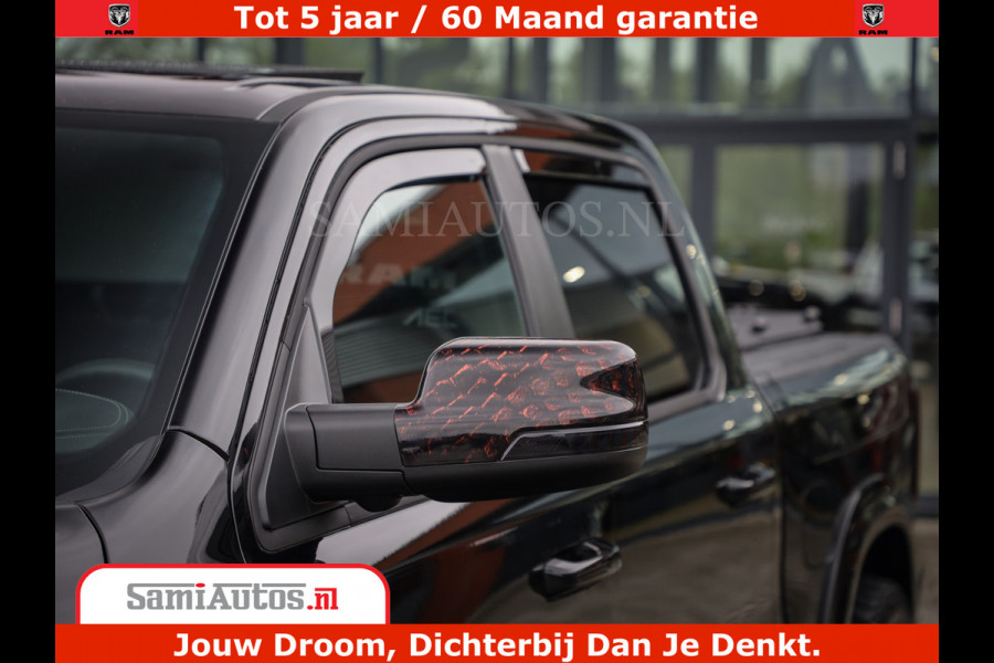 Dodge Ram COBRA EDITION | 1500 Limited Night High Output 540HP 706Nm | Massage + Full Option | De Meest Luxe en Volle Pick-Up in zijn Klas Comfortabele Dubbele Cabine met Royale 5 Zitplaatsen | BPM vrij | Nu Leverbaar uit Voorraad | Voorraad Nr 2368 -  5452 | Cobra package is meerprijs |