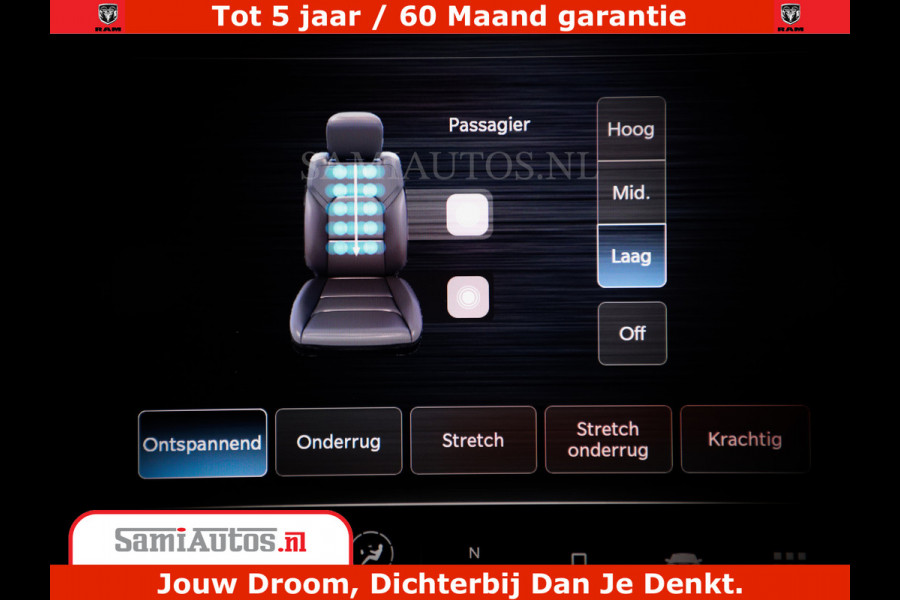Dodge Ram COBRA EDITION | 1500 Limited Night High Output 540HP 706Nm | Massage + Full Option | De Meest Luxe en Volle Pick-Up in zijn Klas Comfortabele Dubbele Cabine met Royale 5 Zitplaatsen | BPM vrij | Nu Leverbaar uit Voorraad | Voorraad Nr 2368 -  5452 | Cobra package is meerprijs |