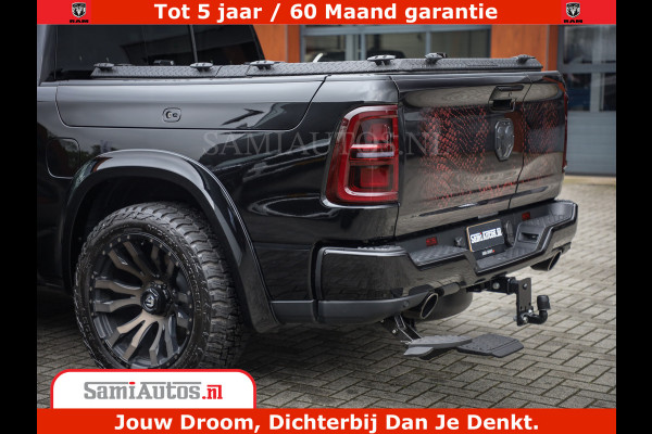 Dodge Ram COBRA EDITION | 1500 Limited Night High Output 540HP 706Nm | Massage + Full Option | De Meest Luxe en Volle Pick-Up in zijn Klas Comfortabele Dubbele Cabine met Royale 5 Zitplaatsen | BPM vrij | Nu Leverbaar uit Voorraad | Voorraad Nr 2368 -  5452 | Cobra package is meerprijs |