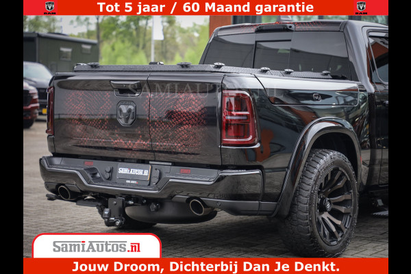 Dodge Ram COBRA EDITION | 1500 Limited Night High Output 540HP 706Nm | Massage + Full Option | De Meest Luxe en Volle Pick-Up in zijn Klas Comfortabele Dubbele Cabine met Royale 5 Zitplaatsen | BPM vrij | Nu Leverbaar uit Voorraad | Voorraad Nr 2368 -  5452 | Cobra package is meerprijs |