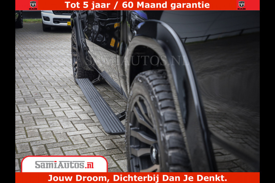 Dodge Ram COBRA EDITION | 1500 Limited Night High Output 540HP 706Nm | Massage + Full Option | De Meest Luxe en Volle Pick-Up in zijn Klas Comfortabele Dubbele Cabine met Royale 5 Zitplaatsen | BPM vrij | Nu Leverbaar uit Voorraad | Voorraad Nr 2368 -  5452 | Cobra package is meerprijs |