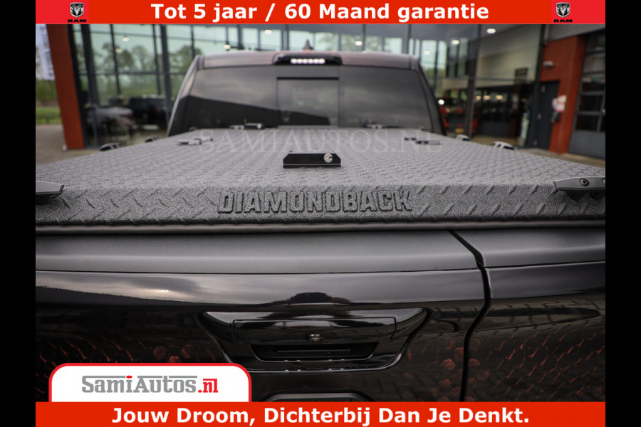 Dodge Ram COBRA EDITION | 1500 Limited Night High Output 540HP 706Nm | Massage + Full Option | De Meest Luxe en Volle Pick-Up in zijn Klas Comfortabele Dubbele Cabine met Royale 5 Zitplaatsen | BPM vrij | Nu Leverbaar uit Voorraad | Voorraad Nr 2368 -  5452 | Cobra package is meerprijs |