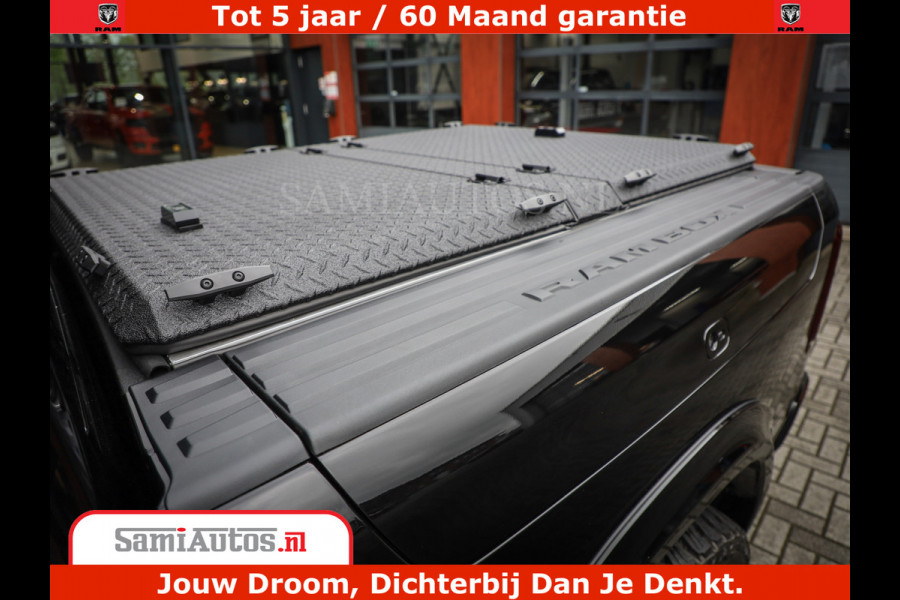 Dodge Ram COBRA EDITION | 1500 Limited Night High Output 540HP 706Nm | Massage + Full Option | De Meest Luxe en Volle Pick-Up in zijn Klas Comfortabele Dubbele Cabine met Royale 5 Zitplaatsen | BPM vrij | Nu Leverbaar uit Voorraad | Voorraad Nr 2368 -  5452 | Cobra package is meerprijs |