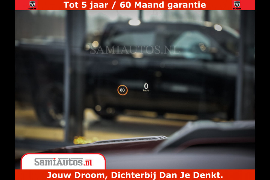 Dodge Ram COBRA EDITION | 1500 Limited Night High Output 540HP 706Nm | Massage + Full Option | De Meest Luxe en Volle Pick-Up in zijn Klas Comfortabele Dubbele Cabine met Royale 5 Zitplaatsen | BPM vrij | Nu Leverbaar uit Voorraad | Voorraad Nr 2368 -  5452 | Cobra package is meerprijs |