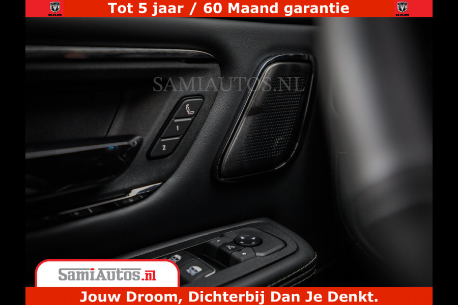 Dodge Ram COBRA EDITION | 1500 Limited Night High Output 540HP 706Nm | Massage + Full Option | De Meest Luxe en Volle Pick-Up in zijn Klas Comfortabele Dubbele Cabine met Royale 5 Zitplaatsen | BPM vrij | Nu Leverbaar uit Voorraad | Voorraad Nr 2368 -  5452 | Cobra package is meerprijs |