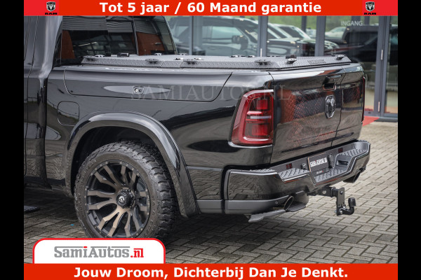 Dodge Ram COBRA EDITION | 1500 Limited Night High Output 540HP 706Nm | Massage + Full Option | De Meest Luxe en Volle Pick-Up in zijn Klas Comfortabele Dubbele Cabine met Royale 5 Zitplaatsen | BPM vrij | Nu Leverbaar uit Voorraad | Voorraad Nr 2368 -  5452 | Cobra package is meerprijs |