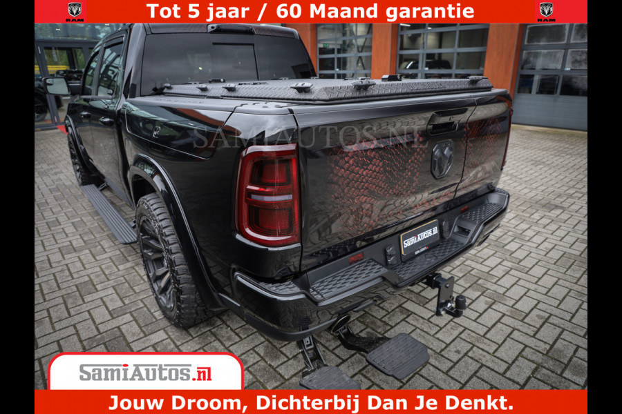 Dodge Ram COBRA EDITION | 1500 Limited Night High Output 540HP 706Nm | Massage + Full Option | De Meest Luxe en Volle Pick-Up in zijn Klas Comfortabele Dubbele Cabine met Royale 5 Zitplaatsen | BPM vrij | Nu Leverbaar uit Voorraad | Voorraad Nr 2368 -  5452 | Cobra package is meerprijs |