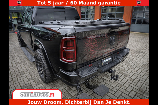 Dodge Ram COBRA EDITION | 1500 Limited Night High Output 540HP 706Nm | Massage + Full Option | De Meest Luxe en Volle Pick-Up in zijn Klas Comfortabele Dubbele Cabine met Royale 5 Zitplaatsen | BPM vrij | Nu Leverbaar uit Voorraad | Voorraad Nr 2368 -  5452 | Cobra package is meerprijs |
