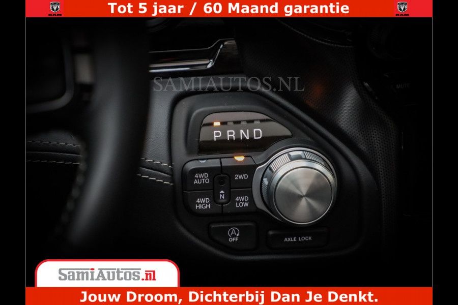 Dodge Ram COBRA EDITION | 1500 Limited Night High Output 540HP 706Nm | Massage + Full Option | De Meest Luxe en Volle Pick-Up in zijn Klas Comfortabele Dubbele Cabine met Royale 5 Zitplaatsen | BPM vrij | Nu Leverbaar uit Voorraad | Voorraad Nr 2368 -  5452 | Cobra package is meerprijs |