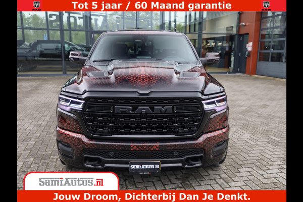 Dodge Ram COBRA EDITION | 1500 Limited Night High Output 540HP 706Nm | Massage + Full Option | De Meest Luxe en Volle Pick-Up in zijn Klas Comfortabele Dubbele Cabine met Royale 5 Zitplaatsen | BPM vrij | Nu Leverbaar uit Voorraad | Voorraad Nr 2368 -  5452 | Cobra package is meerprijs |