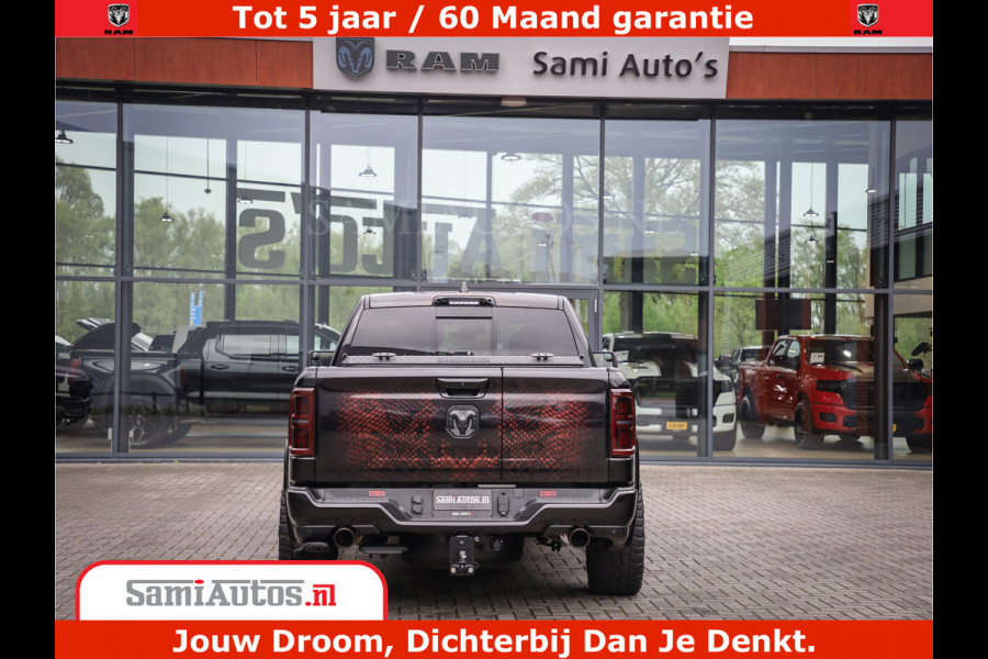 Dodge Ram COBRA EDITION | 1500 Limited Night High Output 540HP 706Nm | Massage + Full Option | De Meest Luxe en Volle Pick-Up in zijn Klas Comfortabele Dubbele Cabine met Royale 5 Zitplaatsen | BPM vrij | Nu Leverbaar uit Voorraad | Voorraad Nr 2368 -  5452 | Cobra package is meerprijs |