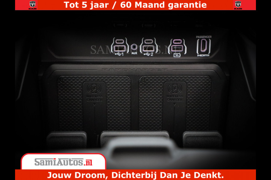 Dodge Ram COBRA EDITION | 1500 Limited Night High Output 540HP 706Nm | Massage + Full Option | De Meest Luxe en Volle Pick-Up in zijn Klas Comfortabele Dubbele Cabine met Royale 5 Zitplaatsen | BPM vrij | Nu Leverbaar uit Voorraad | Voorraad Nr 2368 -  5452 | Cobra package is meerprijs |
