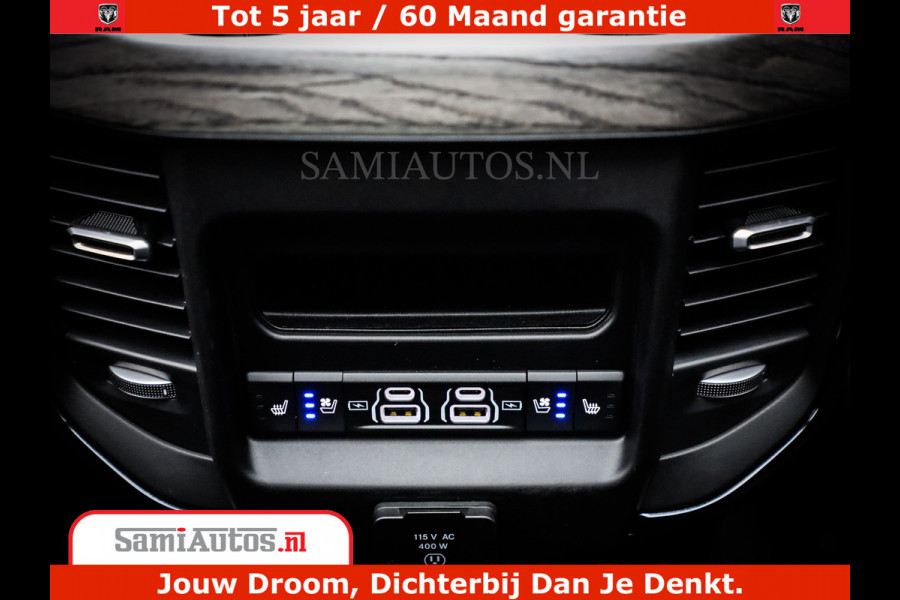 Dodge Ram COBRA EDITION | 1500 Limited Night High Output 540HP 706Nm | Massage + Full Option | De Meest Luxe en Volle Pick-Up in zijn Klas Comfortabele Dubbele Cabine met Royale 5 Zitplaatsen | BPM vrij | Nu Leverbaar uit Voorraad | Voorraad Nr 2368 -  5452 | Cobra package is meerprijs |