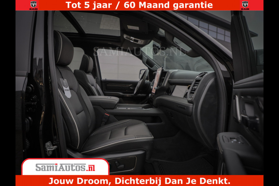 Dodge Ram COBRA EDITION | 1500 Limited Night High Output 540HP 706Nm | Massage + Full Option | De Meest Luxe en Volle Pick-Up in zijn Klas Comfortabele Dubbele Cabine met Royale 5 Zitplaatsen | BPM vrij | Nu Leverbaar uit Voorraad | Voorraad Nr 2368 -  5452 | Cobra package is meerprijs |