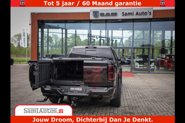 Dodge Ram COBRA EDITION | 1500 Limited Night High Output 540HP 706Nm | Massage + Full Option | De Meest Luxe en Volle Pick-Up in zijn Klas Comfortabele Dubbele Cabine met Royale 5 Zitplaatsen | BPM vrij | Nu Leverbaar uit Voorraad | Voorraad Nr 2368 -  5452 | Cobra package is meerprijs |