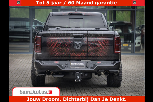 Dodge Ram COBRA EDITION | 1500 Limited Night High Output 540HP 706Nm | Massage + Full Option | De Meest Luxe en Volle Pick-Up in zijn Klas Comfortabele Dubbele Cabine met Royale 5 Zitplaatsen | BPM vrij | Nu Leverbaar uit Voorraad | Voorraad Nr 2368 -  5452 | Cobra package is meerprijs |