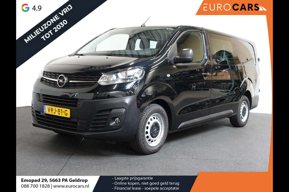 Opel Vivaro 102pk L3H1 Edition Dubbele Cabine 6persoons Navigatie Trekhaak Airco Cruise control Opel Vivaro 102pk L3H1 Edition Dubbele Cabine 6persoons Navigatie Trekhaak Airco Cruise control