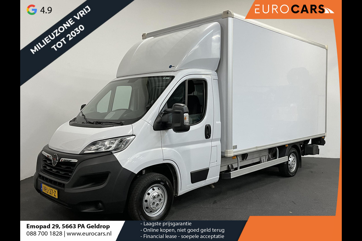 Opel Movano 2.3 Turbo L3H1 Bakwagen Meubelbak met Laadklep Airco Cruise Control Navigatie Zijdeur Opel Movano 2.3 Turbo L3H1 Bakwagen Meubelbak met Laadklep Airco Cruise Control Navigatie Zijdeur