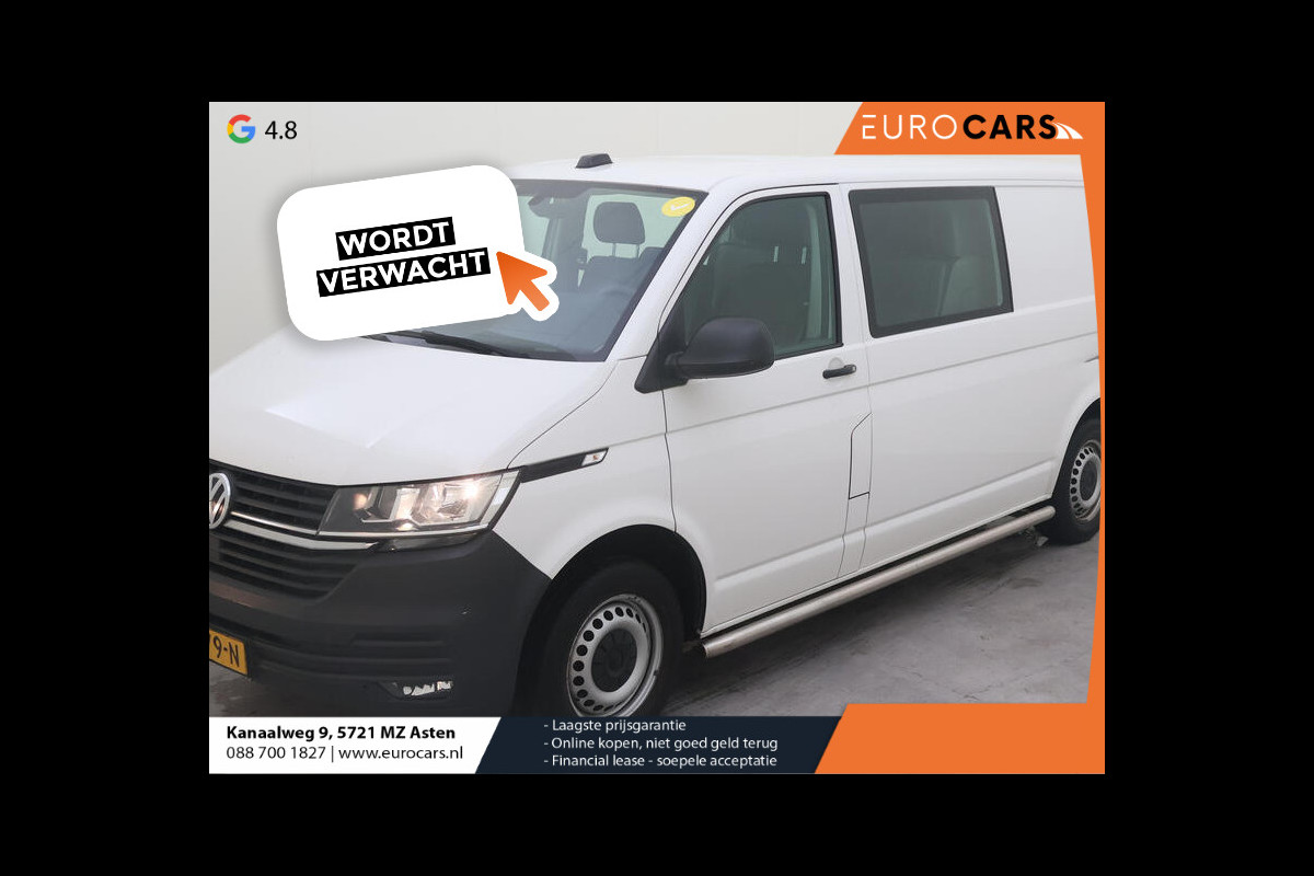 Volkswagen Transporter L2H1 Dubbele cabine 6-Zits Executive Plus Trekhaak Apple carplay Navigatie Cruise control parkeersensoren Sidebars Euro6 Volkswagen Transporter L2H1 Dubbele cabine 6-Zits Executive Plus Trekhaak Apple carplay Navigatie Cruise control parkeersensoren Sidebars Euro6