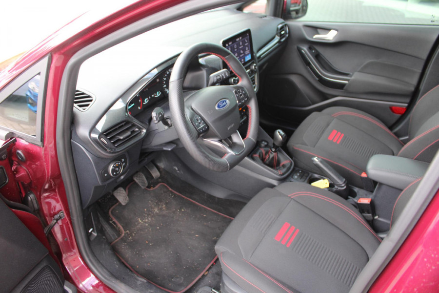 Ford Fiesta 1.0 EcoBoost 125 PK Hybrid ST-Line | DAB | Climate Control | Winterpack | Cruise Control | 17 INCH Lichtmetalen Velgen | PDC Achter
