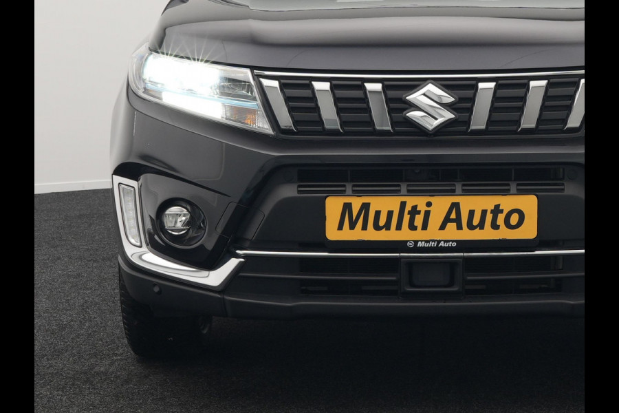 Suzuki Vitara 1.5 Hybrid Style Dealer O.H. | Panodak | Adaptive Cruise | Alcantara Sportstoelen Verwarmd | Navigatie | Camera | Stoelverwarming | Apple Carplay | DAB |