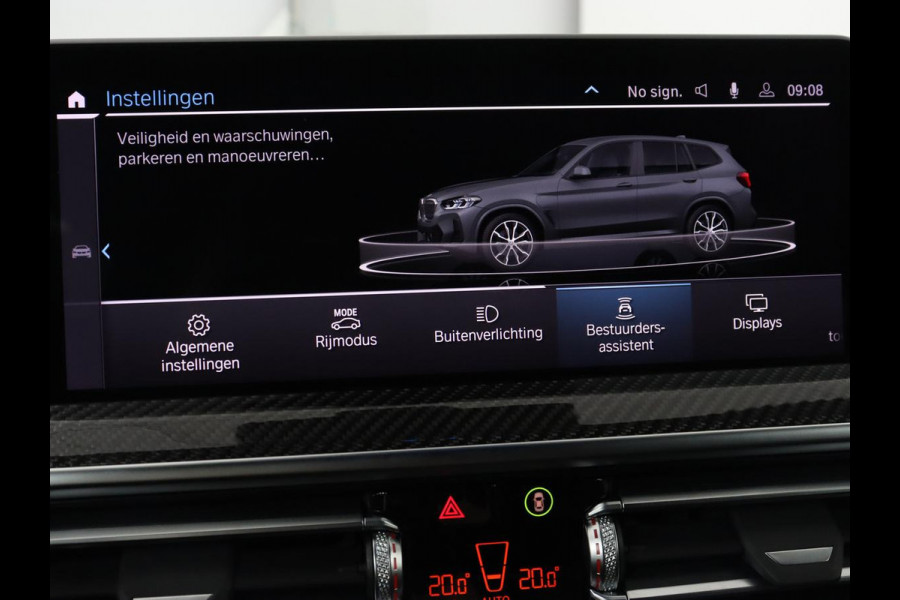 BMW X3 xDrive30e M Sport | Leder | Stoel & stuurverwarming | Camera | Sportstoelen | Carplay | Sfeerverlichting | Navigatie | Adaptief LED | Live Cockpit | 20'' lichtmetalen velgen