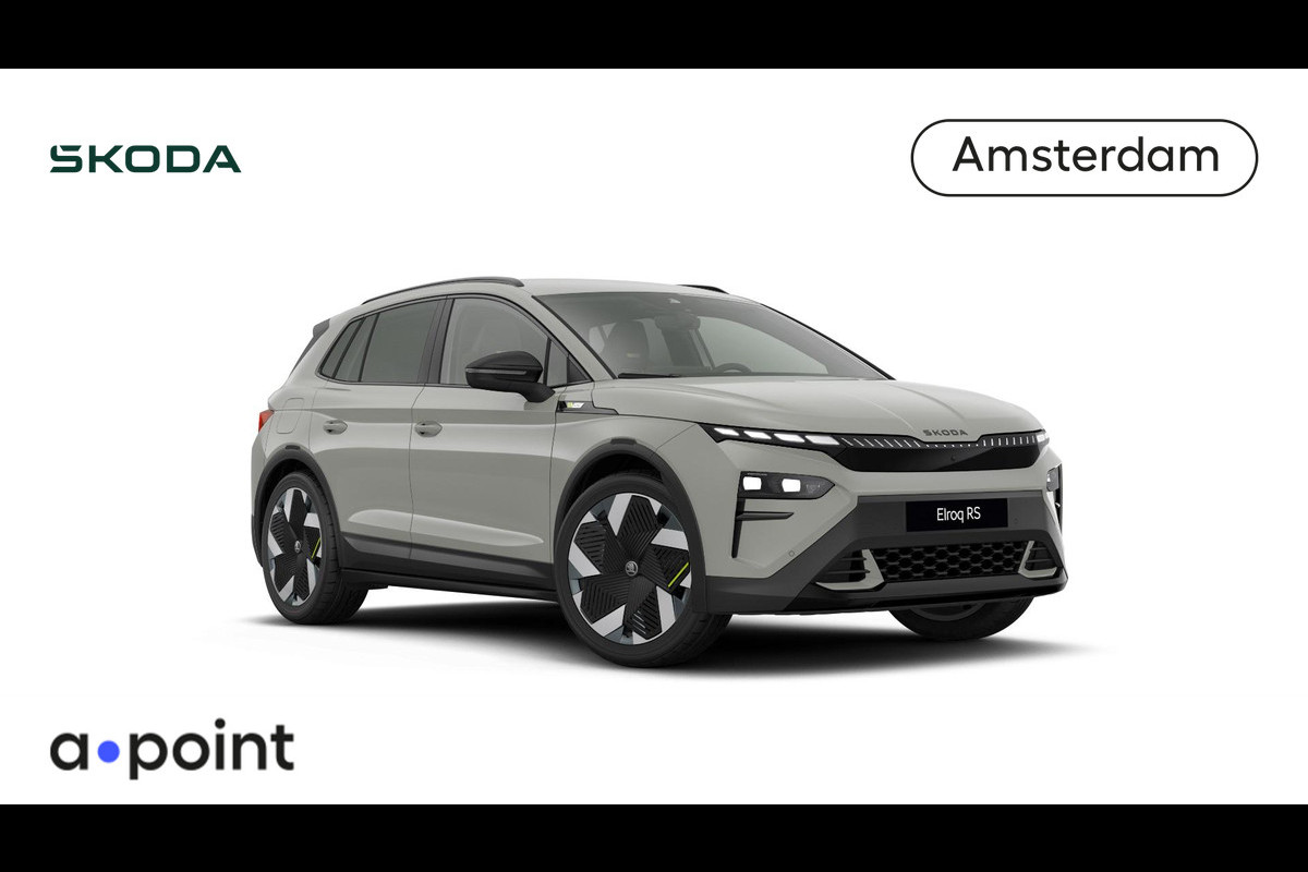 Škoda Elroq 85 RS 340 pk | Business upgrade pakket - ADVANCED | 21 inch lichtmetalen velgen Škoda Elroq 85 RS 340 pk | Business upgrade pakket - ADVANCED | 21 inch lichtmetalen velgen