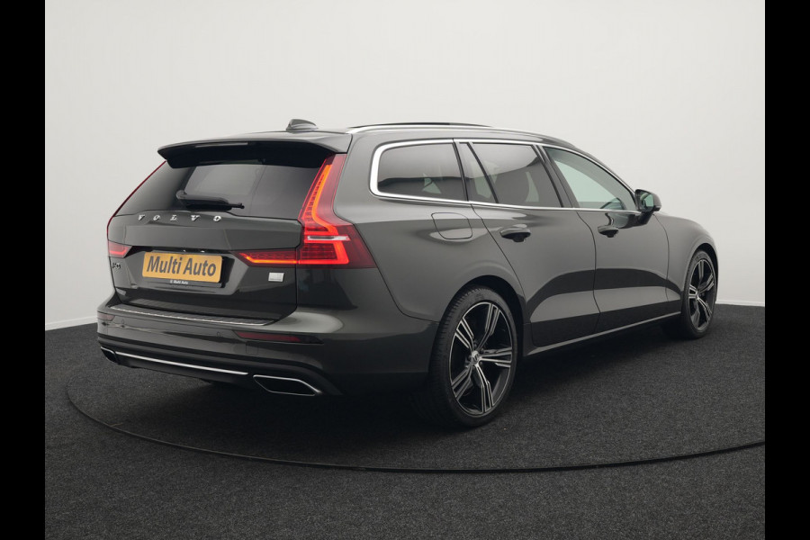 Volvo V60 T8 Recharge AWD Inscription Plug In Hybrid 392pk Dealer O.H. PHEV | Panodak | Adaptive cruise | Lederen Sportstoelen Memory & Massage | Pilot Assist | Harman Kardon | Apple Carplay | Camera | Keyless | Stoel & Stuurverwarming | L.M. 19" | Virtual |