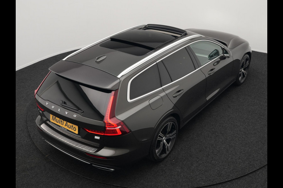 Volvo V60 T8 Recharge AWD Inscription Plug In Hybrid 392pk Dealer O.H. PHEV | Panodak | Adaptive cruise | Lederen Sportstoelen Memory & Massage | Pilot Assist | Harman Kardon | Apple Carplay | Camera | Keyless | Stoel & Stuurverwarming | L.M. 19" | Virtual |