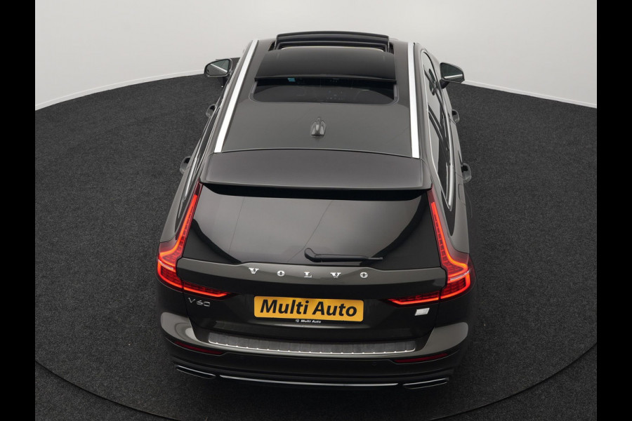 Volvo V60 T8 Recharge AWD Inscription Plug In Hybrid 392pk Dealer O.H. PHEV | Panodak | Adaptive cruise | Lederen Sportstoelen Memory & Massage | Pilot Assist | Harman Kardon | Apple Carplay | Camera | Keyless | Stoel & Stuurverwarming | L.M. 19" | Virtual |