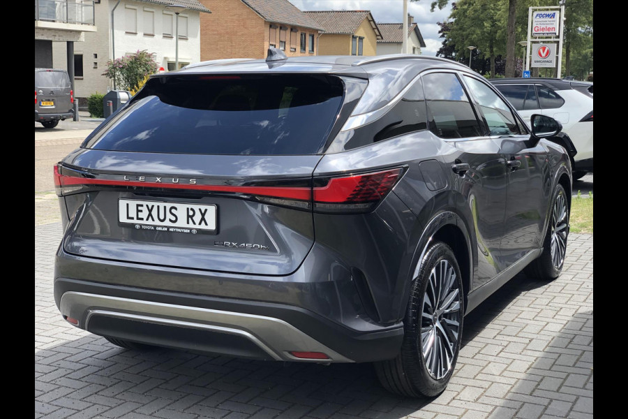 Lexus RX 450h+ Plug-in AWD Luxury Line Plus | Panoramadak, 360 Camera, Memory, Stoelventilatie, Stuurverwarming, Blind Spot Lexus RX 450h+ Plug-in AWD Luxury Line Plus | Panoramadak, 360 Camera, Memory, Stoelventilatie, Stuurverwarming, Blind Spot