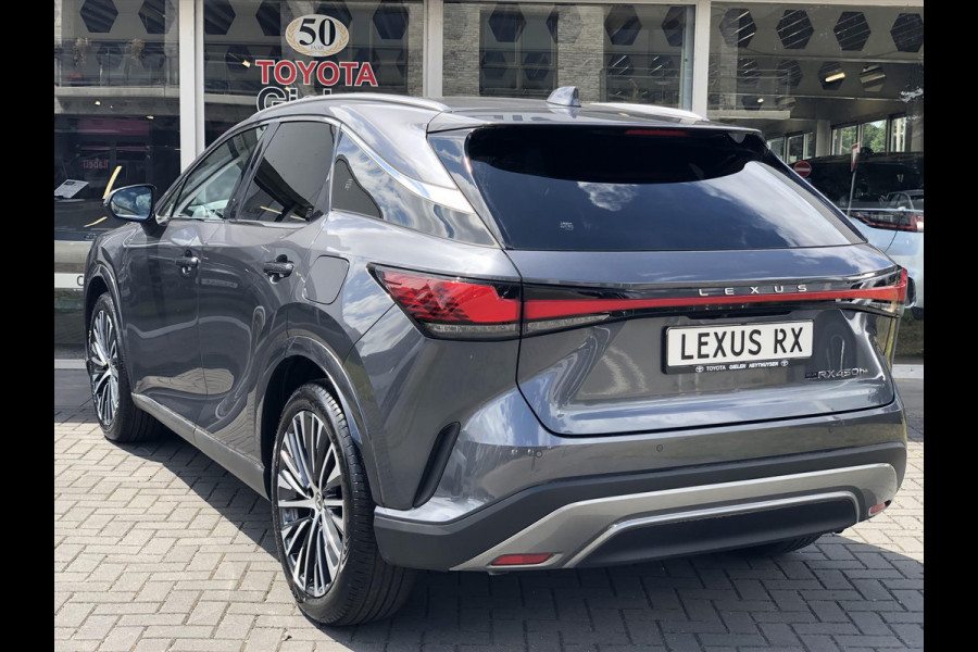 Lexus RX 450h+ Plug-in AWD Luxury Line Plus | Panoramadak, 360 Camera, Memory, Stoelventilatie, Stuurverwarming, Blind Spot Lexus RX 450h+ Plug-in AWD Luxury Line Plus | Panoramadak, 360 Camera, Memory, Stoelventilatie, Stuurverwarming, Blind Spot
